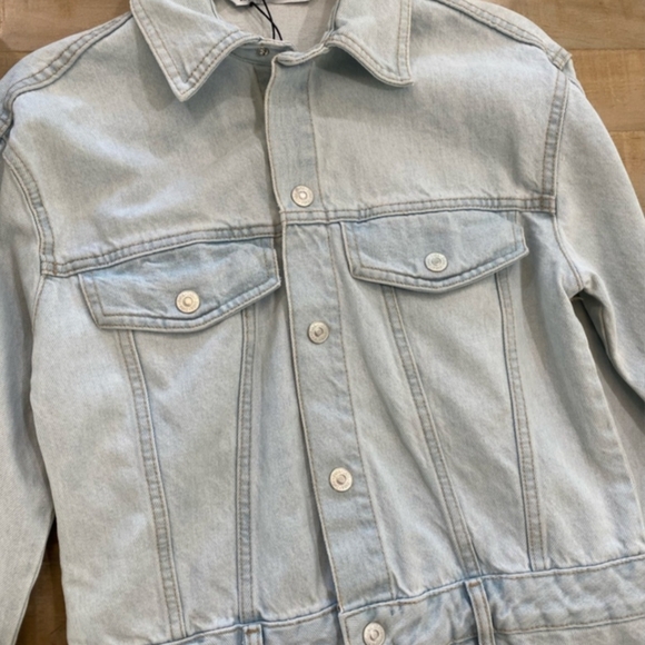ZARA -- denim jacket dress - Picture 5 of 8